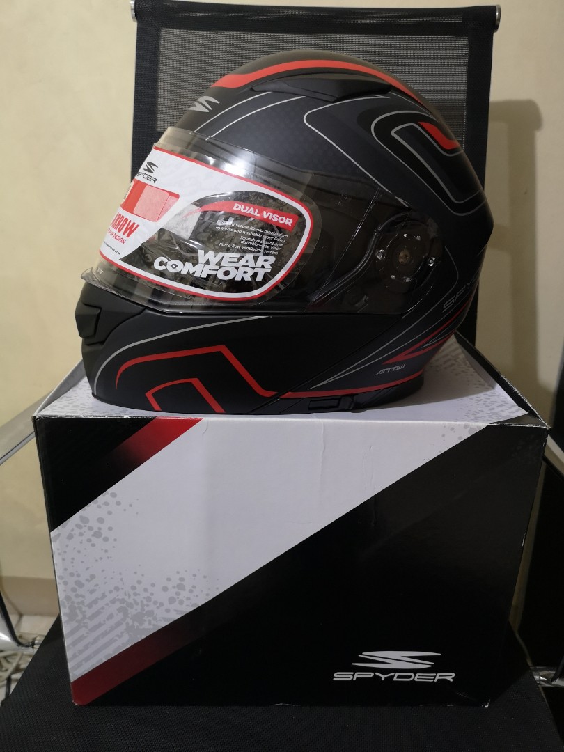 Spyder arrow helmet GD matte modular Motorbikes Motorbike