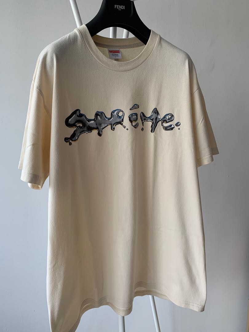 Supreme liquid 2024 tee natural
