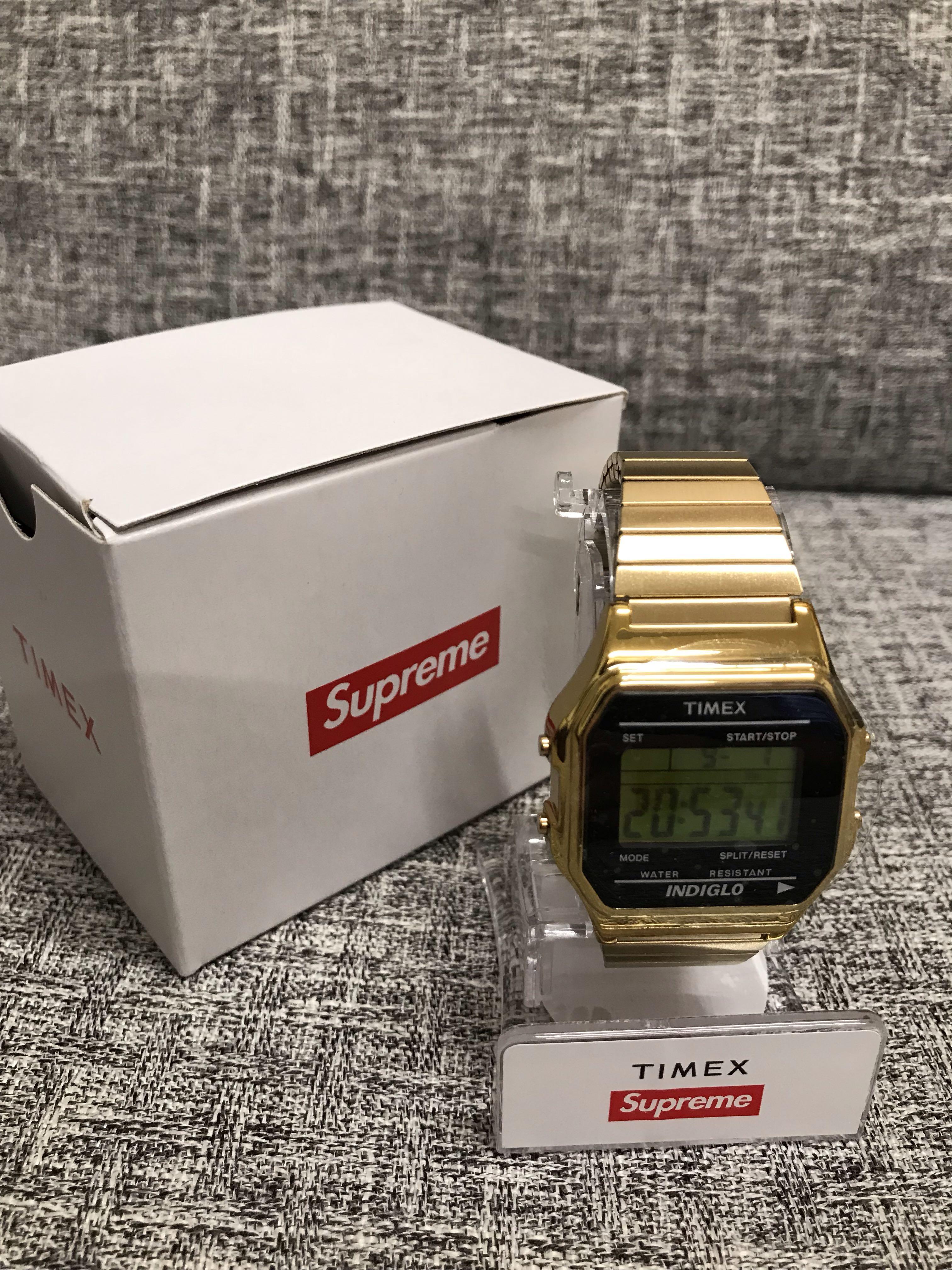 supreme timex silver