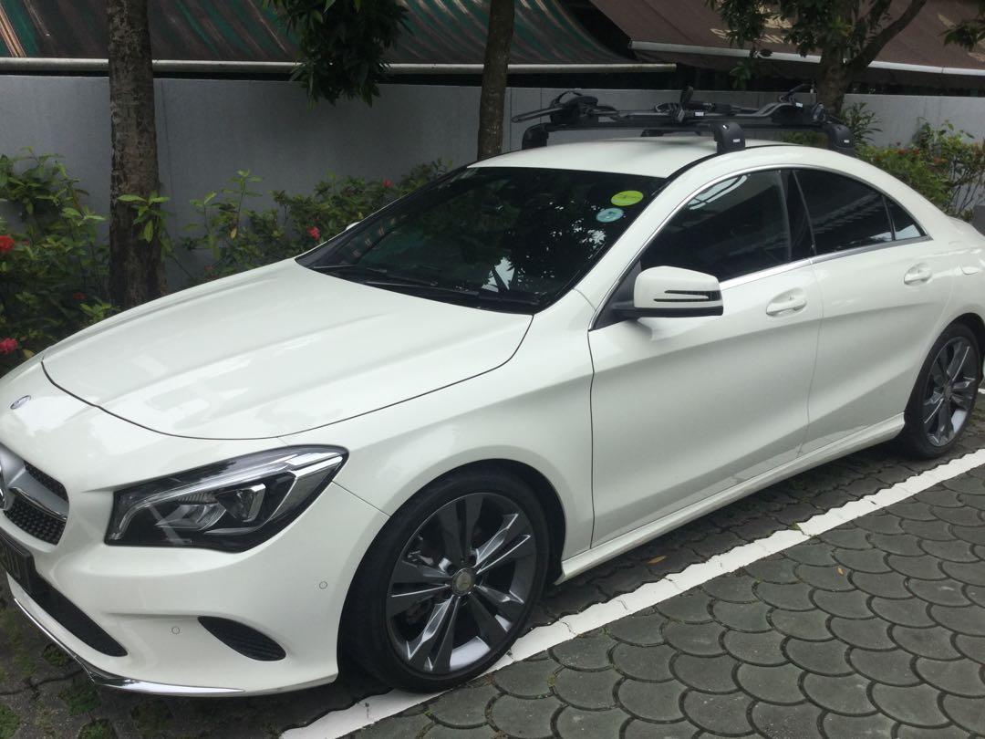 T HULE proride 598 and THULE Wingbar for Mercedes CLA Sports