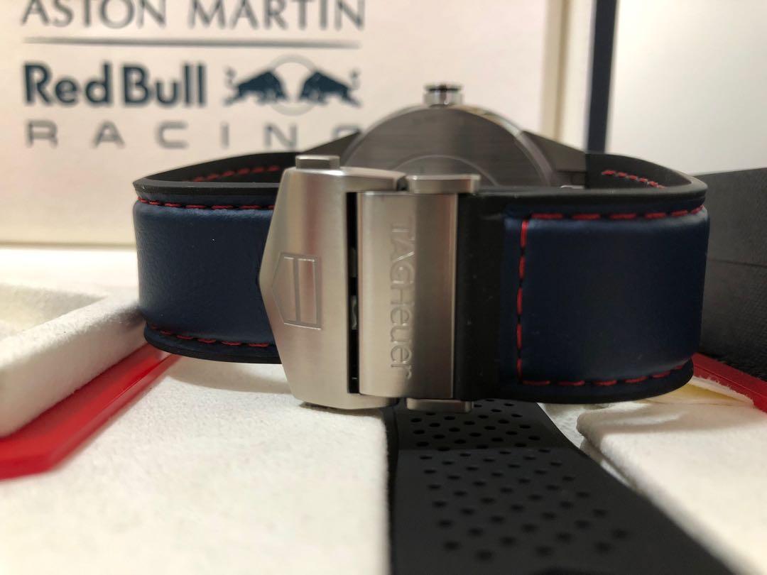 Tag heuer connected modular 45 aston martin red new arrivals bull racing