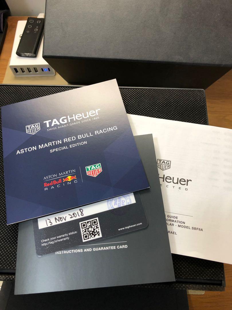 TAG Heuer Connected Modular 45 Aston Martin Red Bull Racing