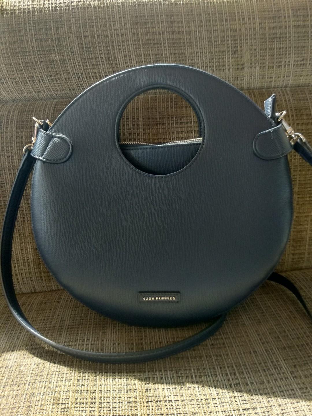 Tas Hush Puppies Bag Round Biru