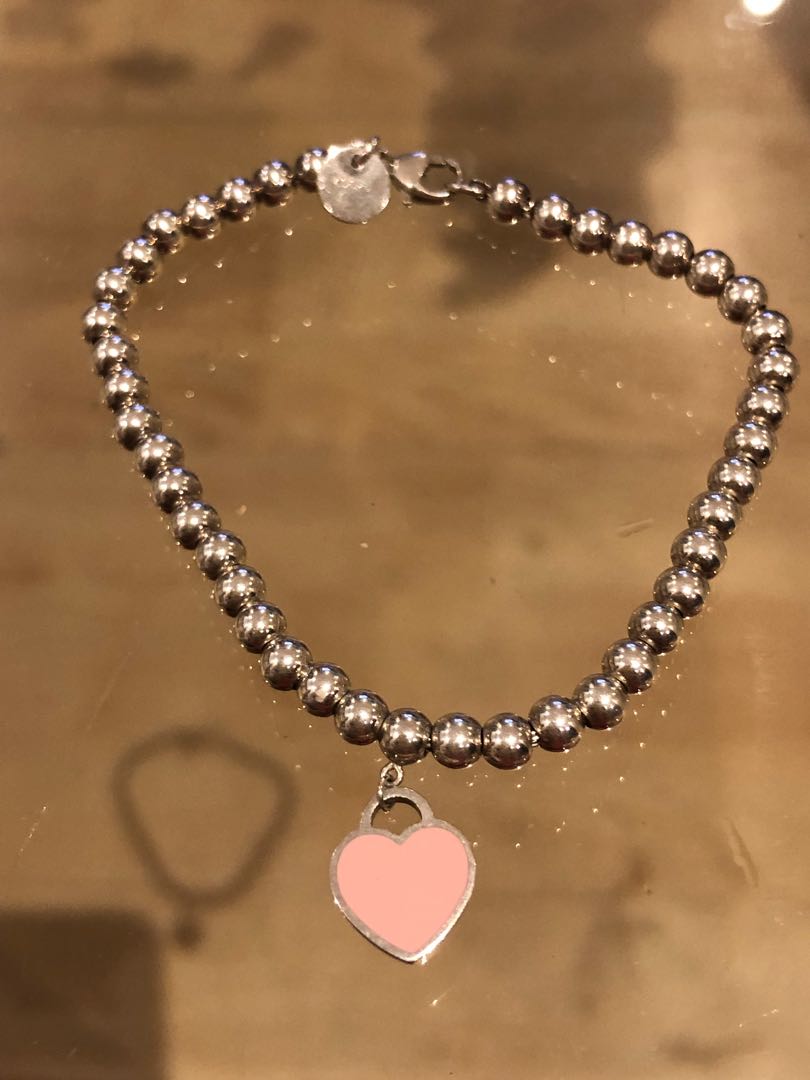 tiffany and co mini heart tag bracelet
