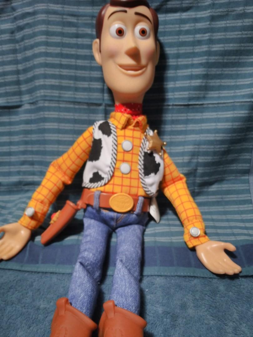 toy story talking sheriff woody action figure