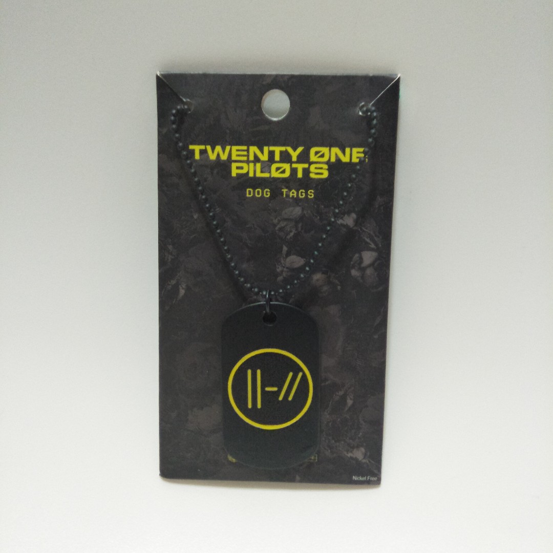 Twenty one pilots dog tags clearance