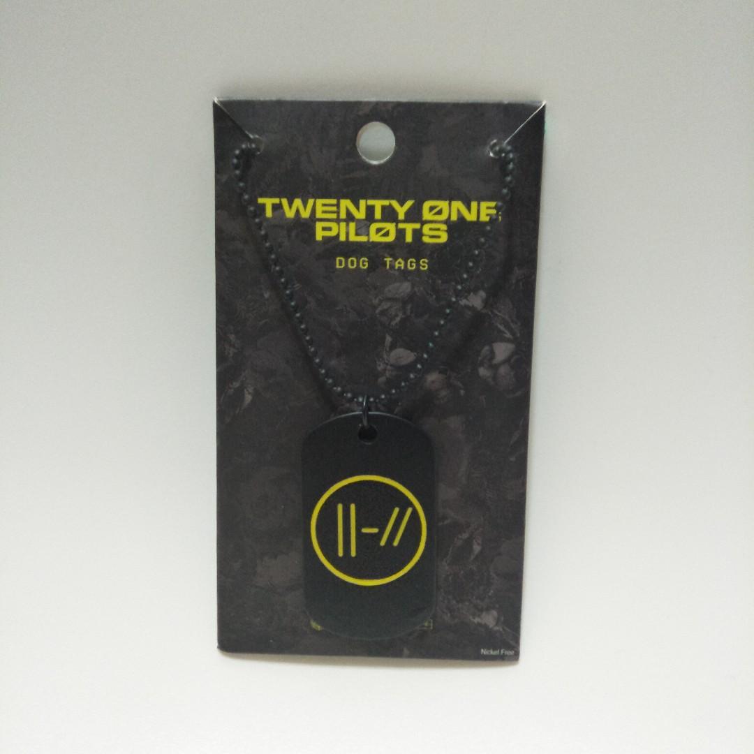 twenty one pilots dog tags