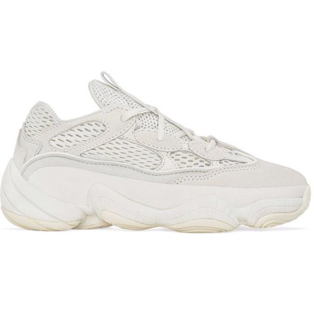US2 Adidas Yeezy 500 Bone White Kids Men s Fashion Footwear