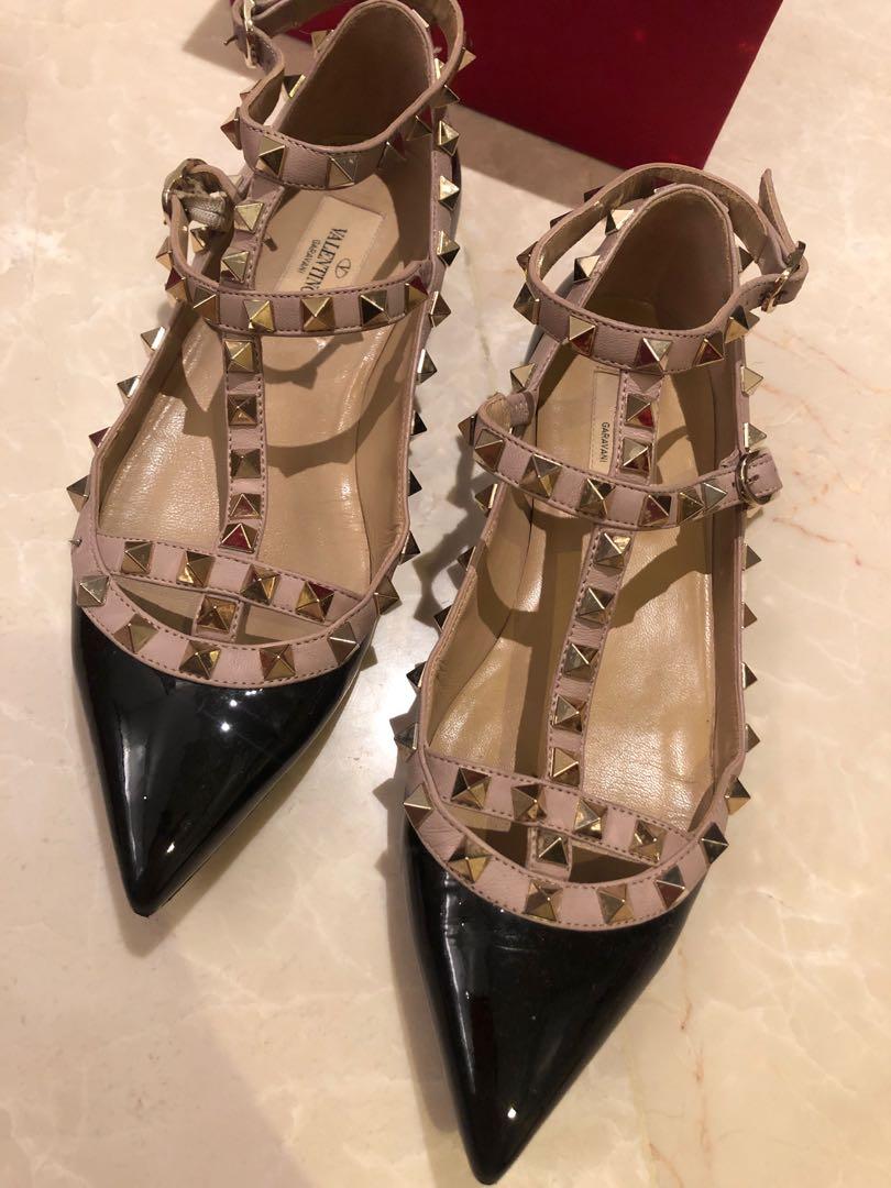 valentino women's rockstud shoes