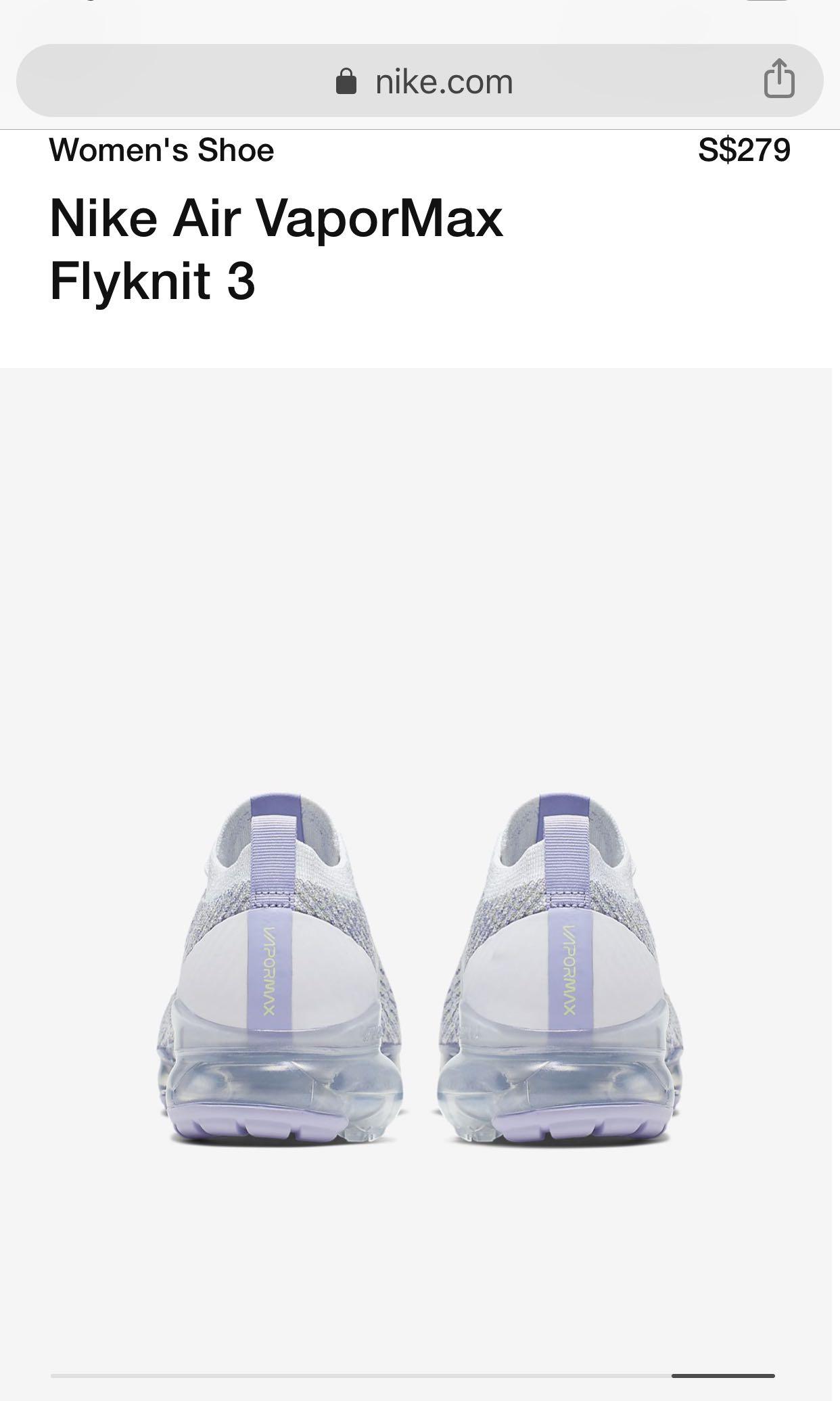 womens vapor maxes