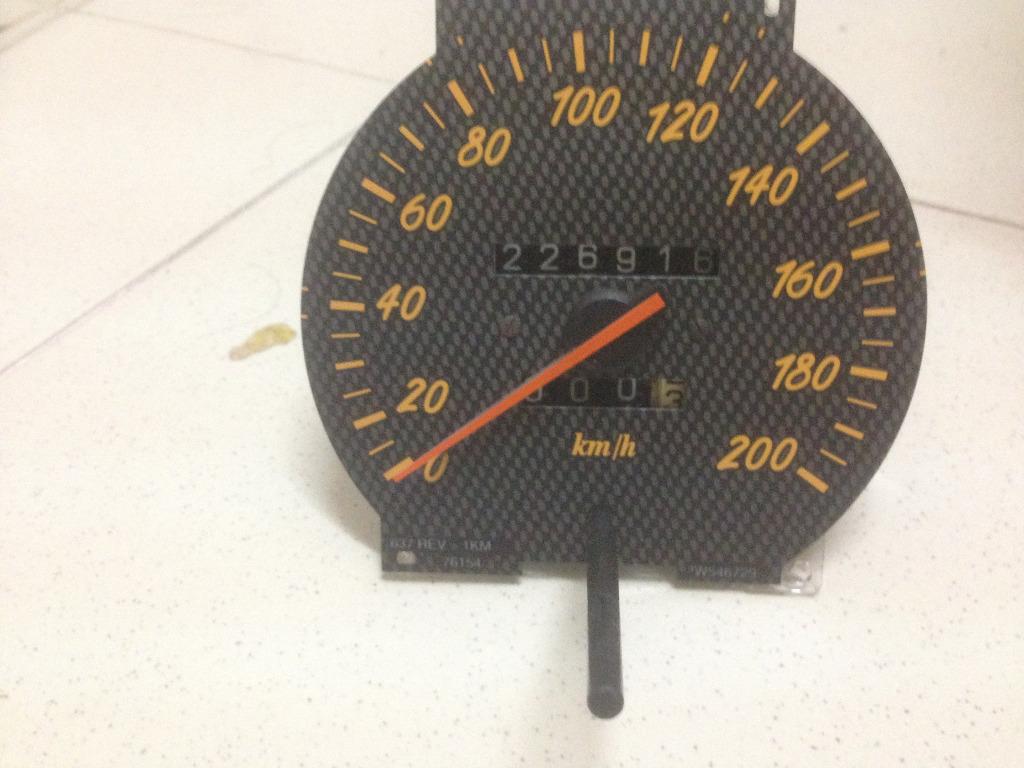 Wira satria meter mileage speedometer, Auto Accessories on Carousell