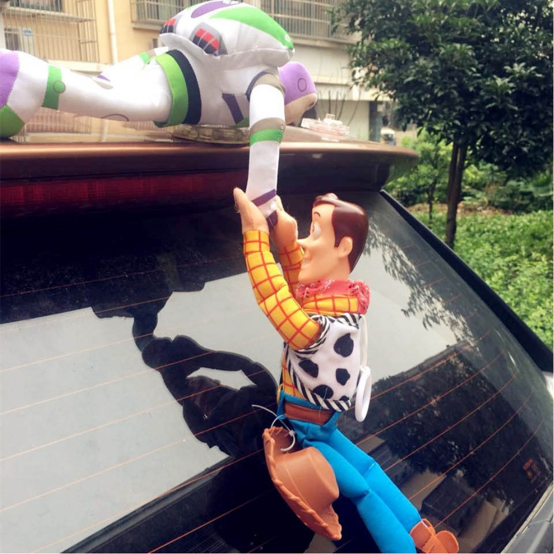 buzz and woody for car