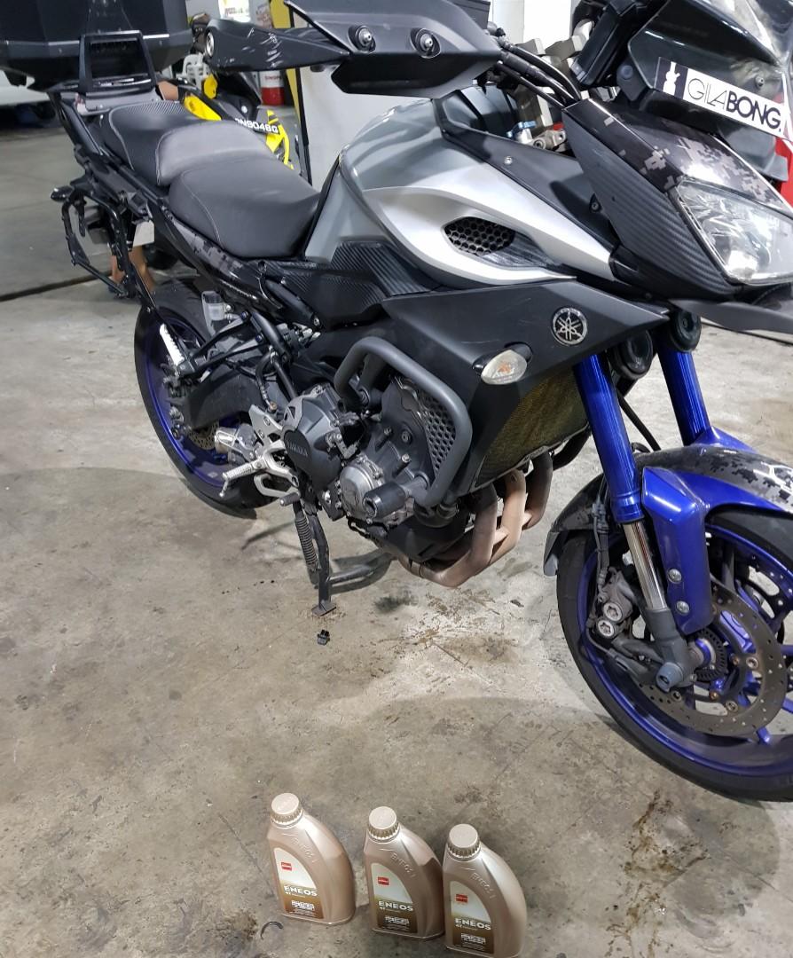 yamaha mt 15 engine oil