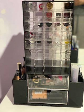 Acrylic Rotating 80Lipstick and make up caddy