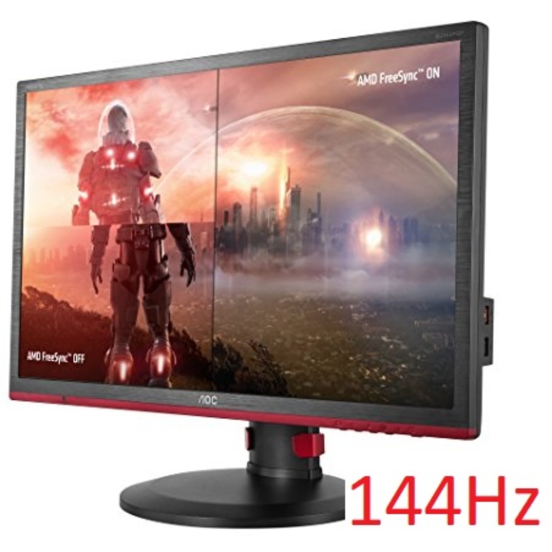 144hz Gaming Monitor Aoc G2460pf Electronics Computer Parts Accessories On Carousell