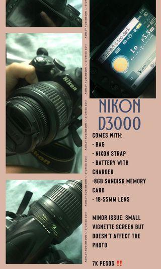 NIKON D3000
