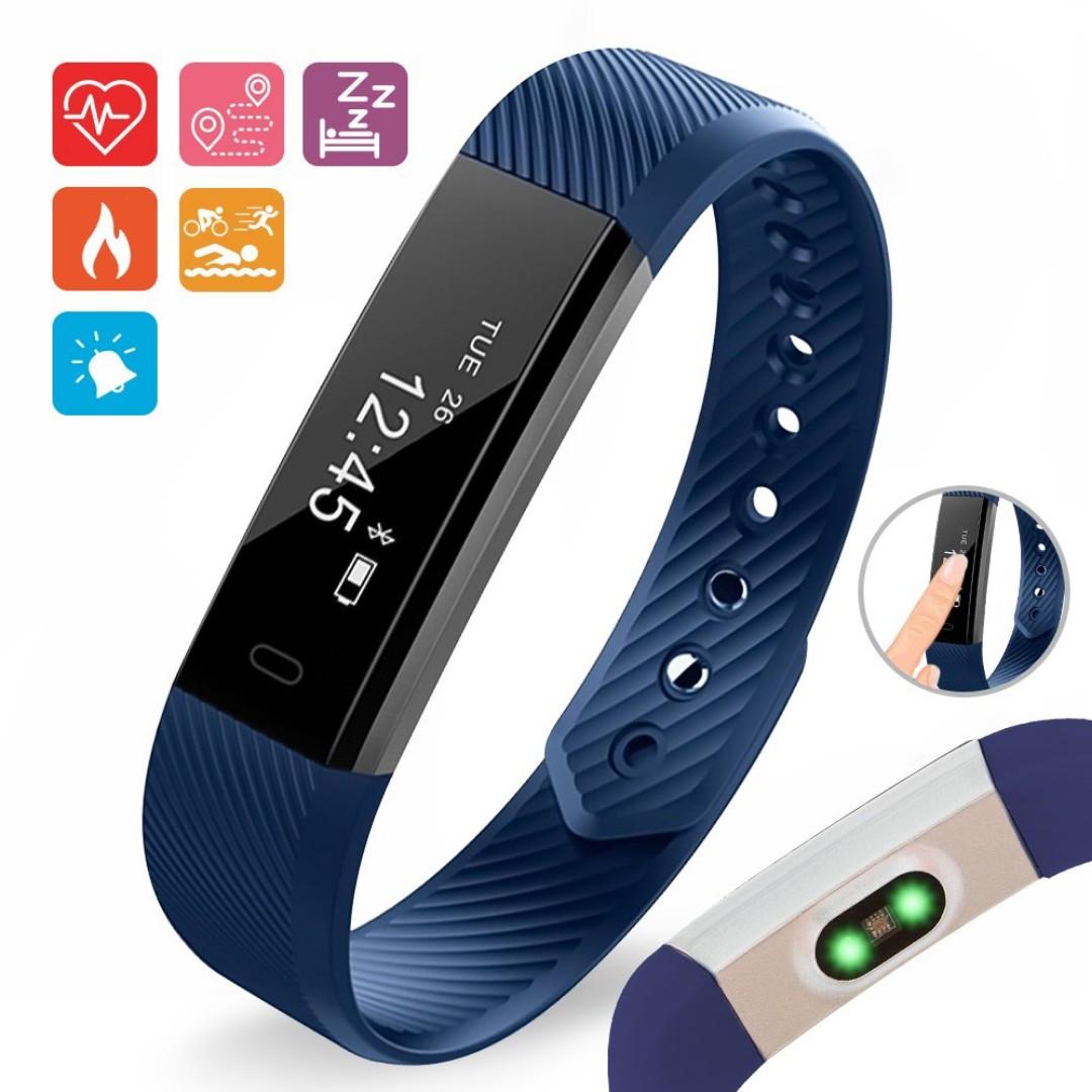2027 Aquarius Heart Rate Monitor Fitness Tracker Watch AQ115HR Mobile Phones Gadgets Wearables Smart Watches on Carousell