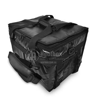 ActivD Plus+ Black Multi-Insulation Thermal Food Delivery Bag | Logistic Parcel Bag - Business Quality - Sling / Hand Carry