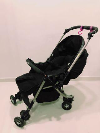 Aprica Laura Quattro Black (Japan Import)