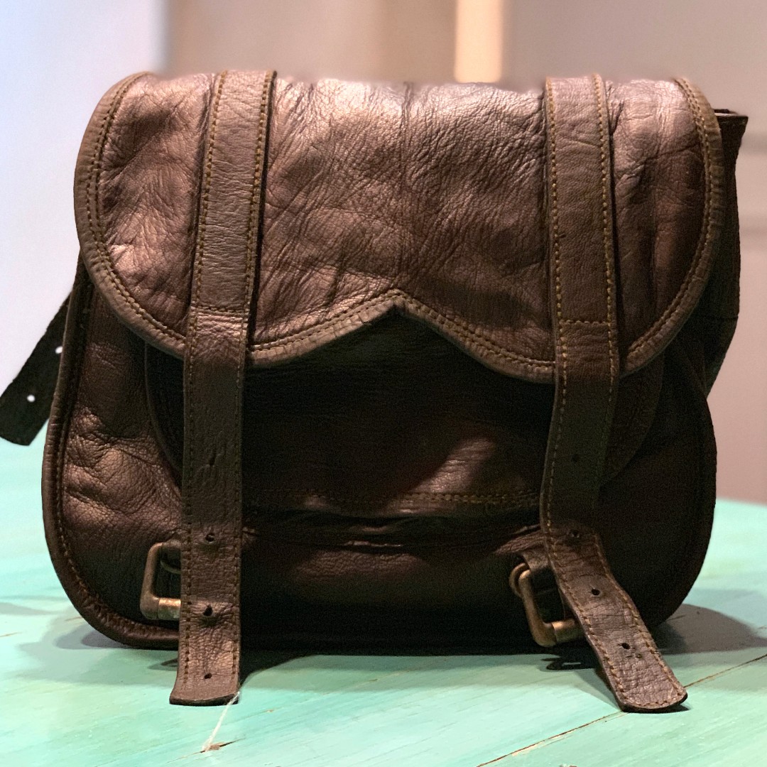 leather motorcycle panniers