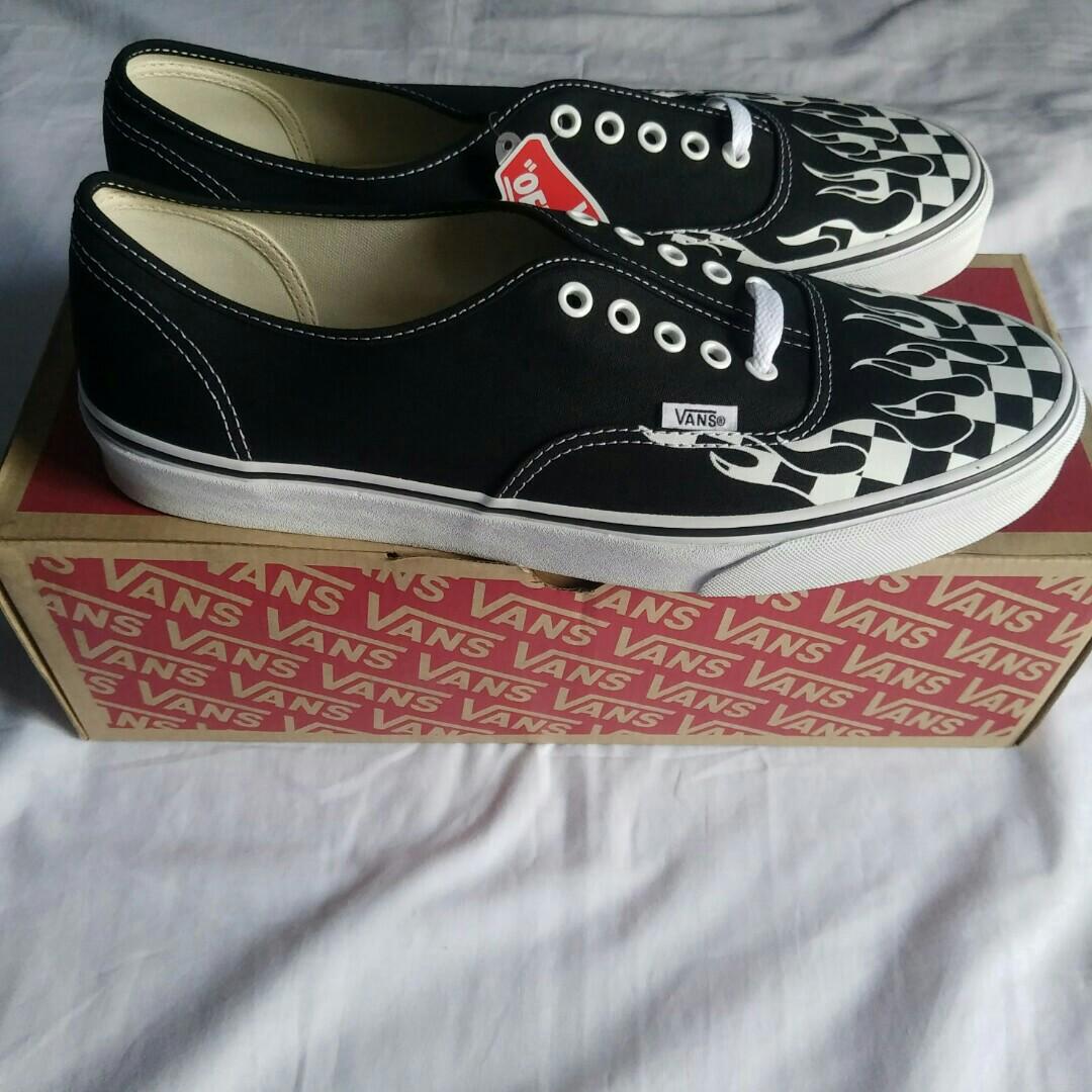 flame vans size 7