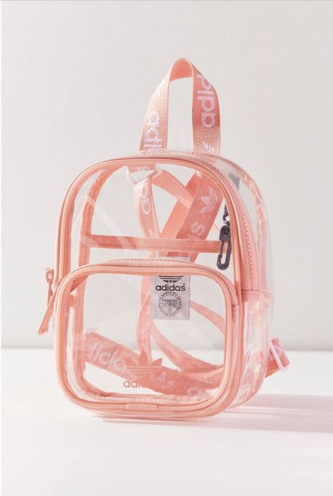Adidas Originals Clear Mini Backpack, Women'S Fashion, Bags & Wallets,  Backpacks On Carousell
