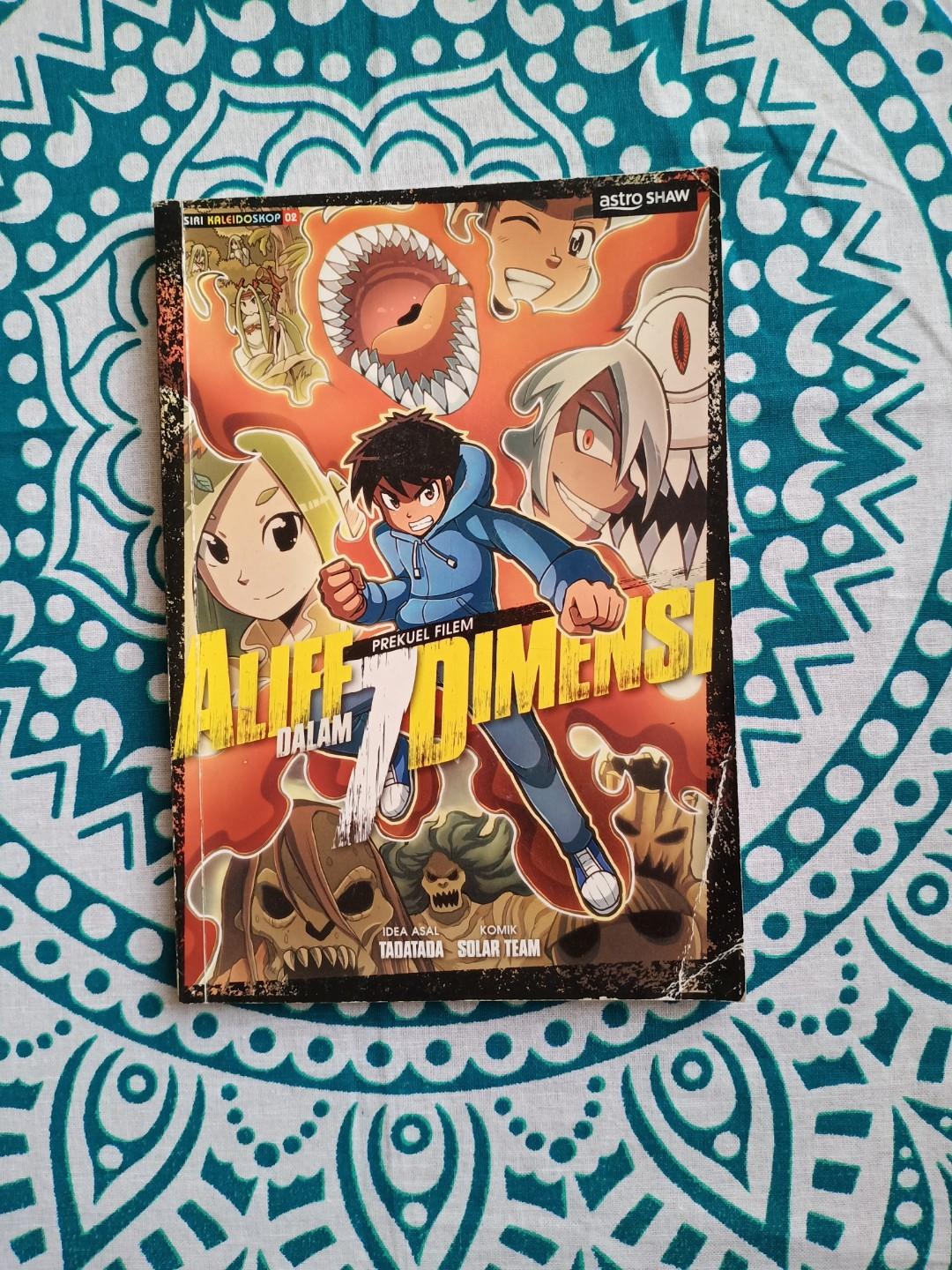 Aliff Dalam 7 Dimensi Misi 8a Books Stationery Comics Manga On Carousell