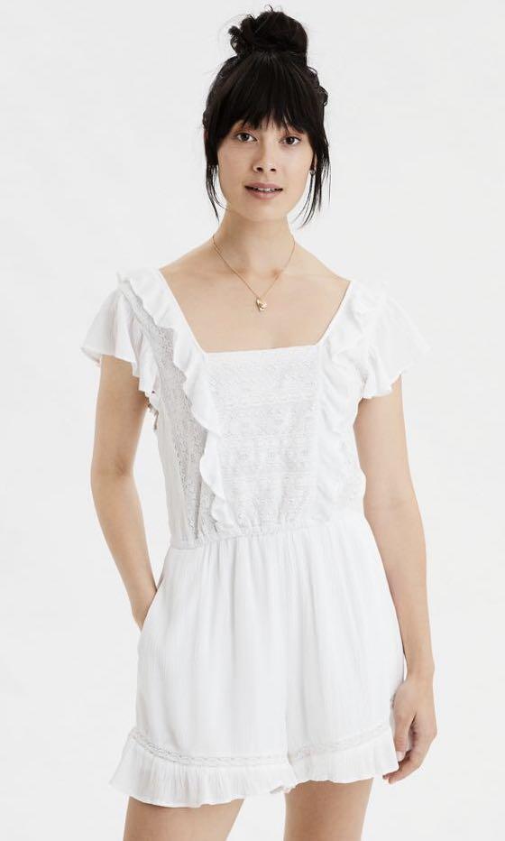 American eagle ruffled romper Women s Fashion Dresses Sets
