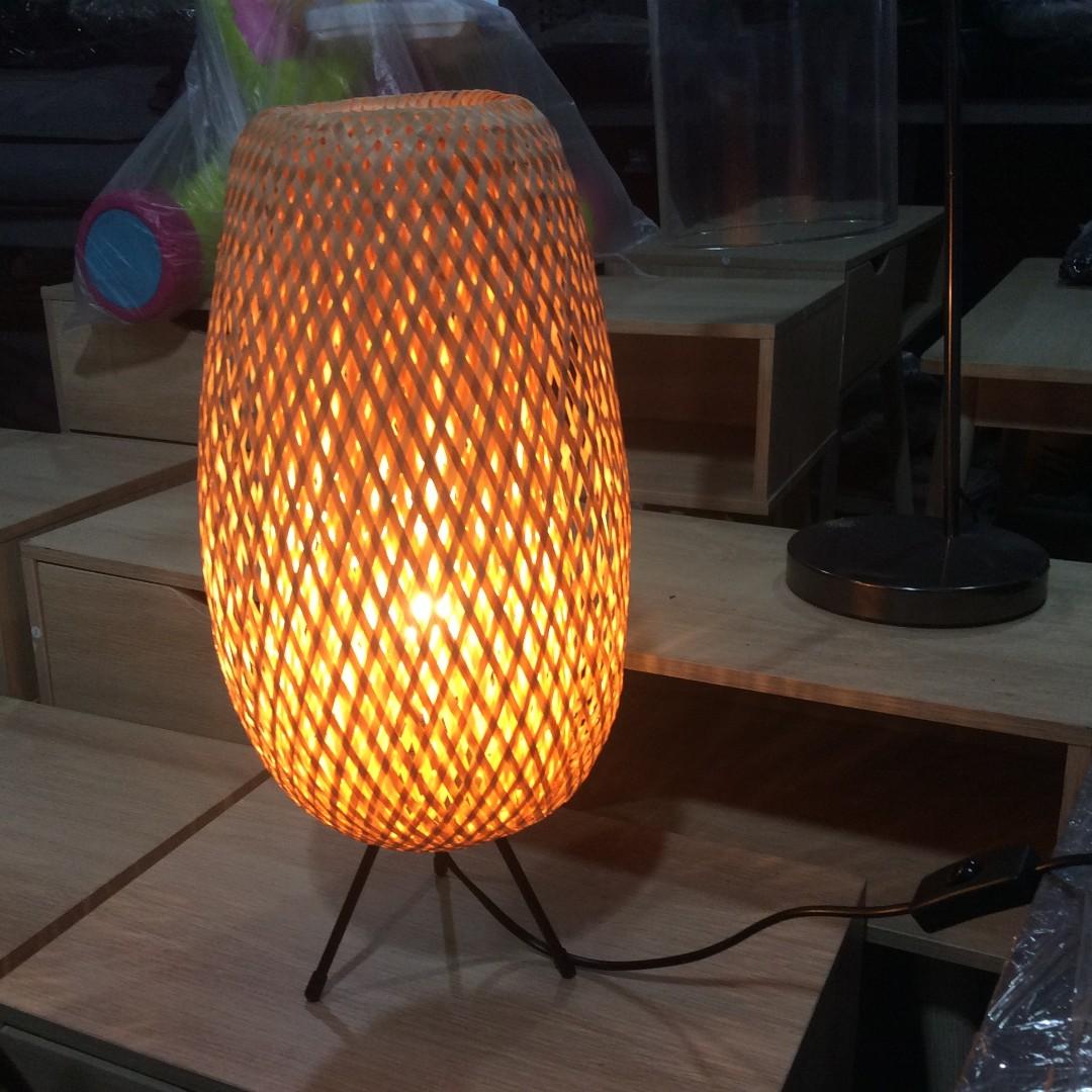 Kmart woven table lamp best sale
