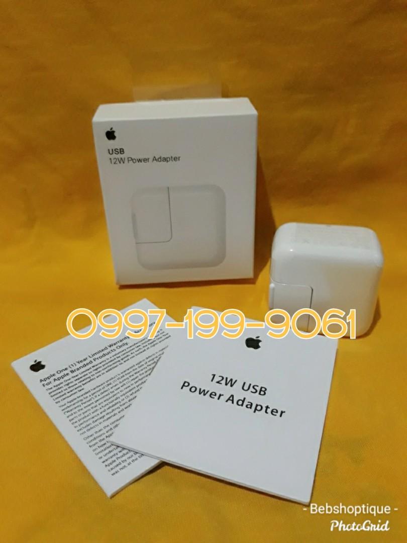 Apple 12w Adaptor (Category: Cables & Adaptors) located in Manila. Submitted by ziabebshoptique (Listing ID 249154944, Image 1). Description: Looking for fast Apple Charger Adaptor ? ✔Lowest price in the market ✔️Cash On Delivery Nationwide 👍ONHAND APPLE WALL CHARGER 12w WITH BOX AND MANUAL ORIGINAL ! 🔸 Original Price 1200 (Guaranteed Fast Charger) ✔Over 100+pcs sold !! ✔with serial code ✔ ✔compatible in All Apple unit ✔Apple Logo also Note: we