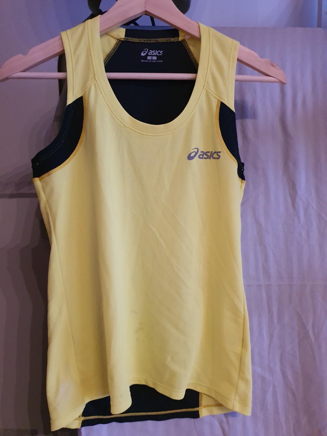 asics running singlet