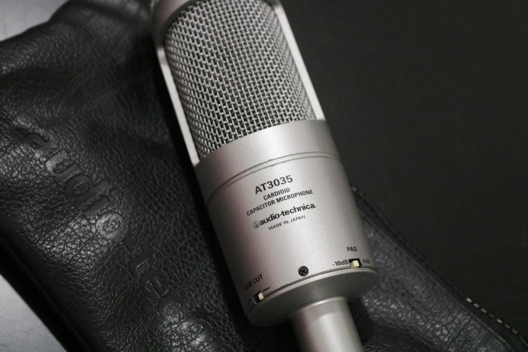Audio Technica AT3035 Cardiod Capacitor Microphone, Hobbies & Toys