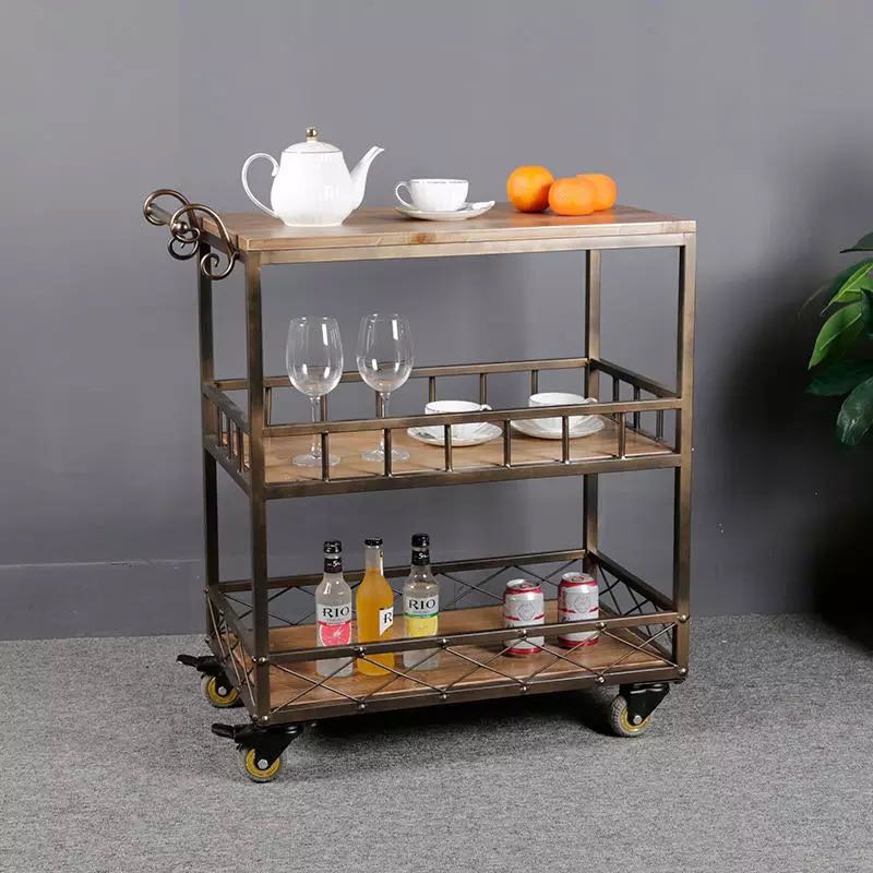 Bar Counter Trolley, Furniture, Shelves & Drawers on Carousell