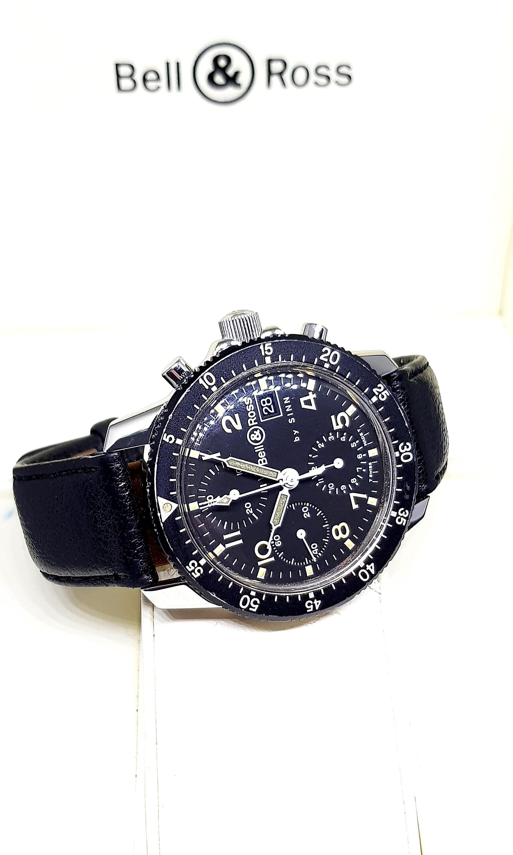 Bell and ross deals by sinn chronograph