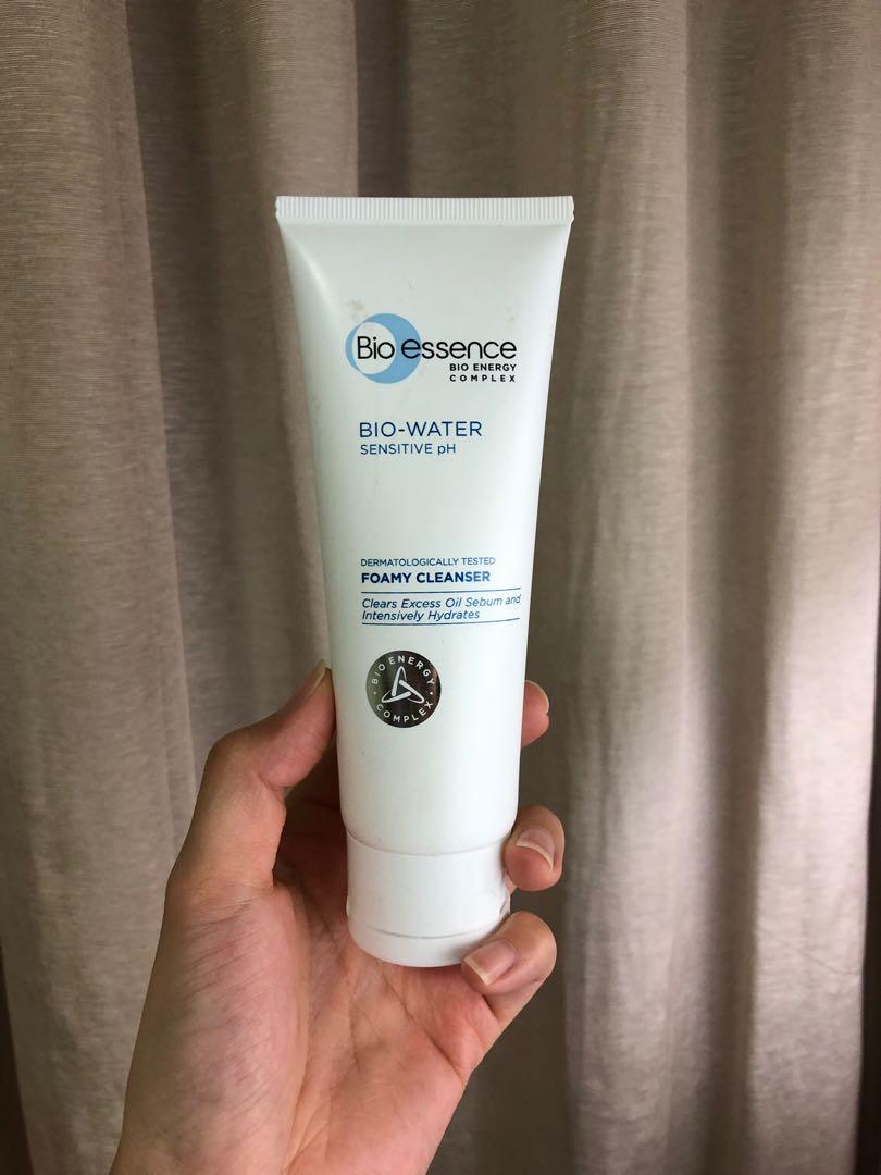 bio water foamy cleanser