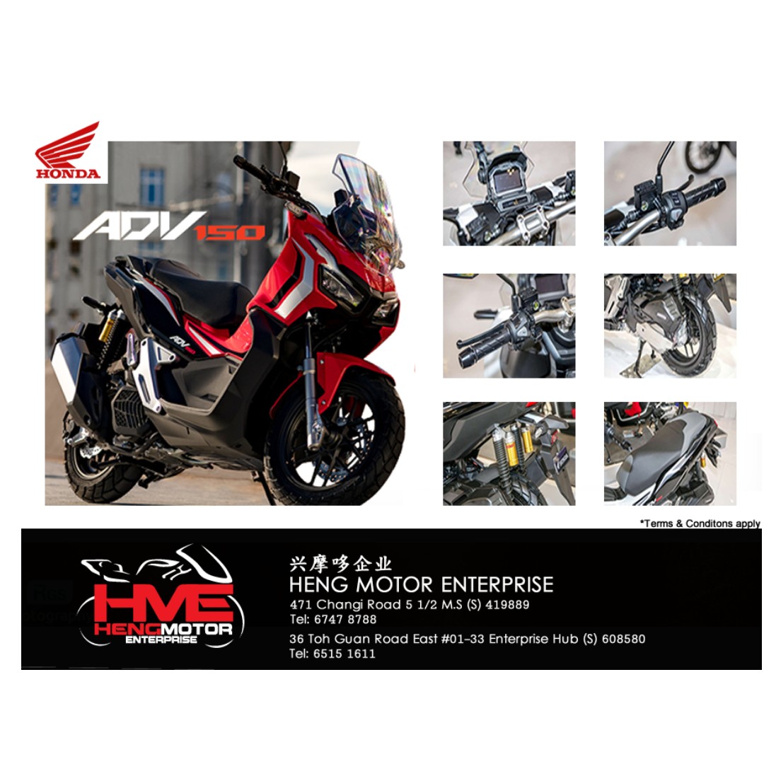 Brand New Honda Adv 150 Motorcycle For Sale Motorcycles Motorcycles For Sale Class 2 On Carousell