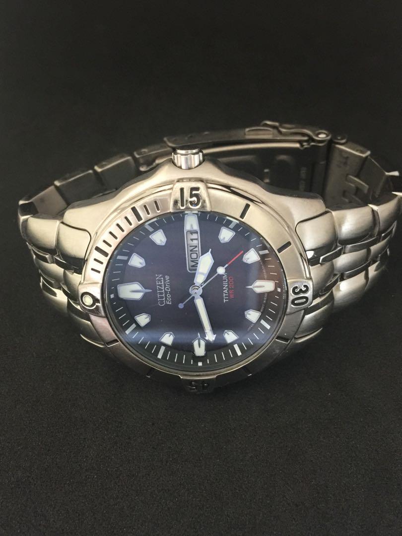 citizen titanium divers 200m
