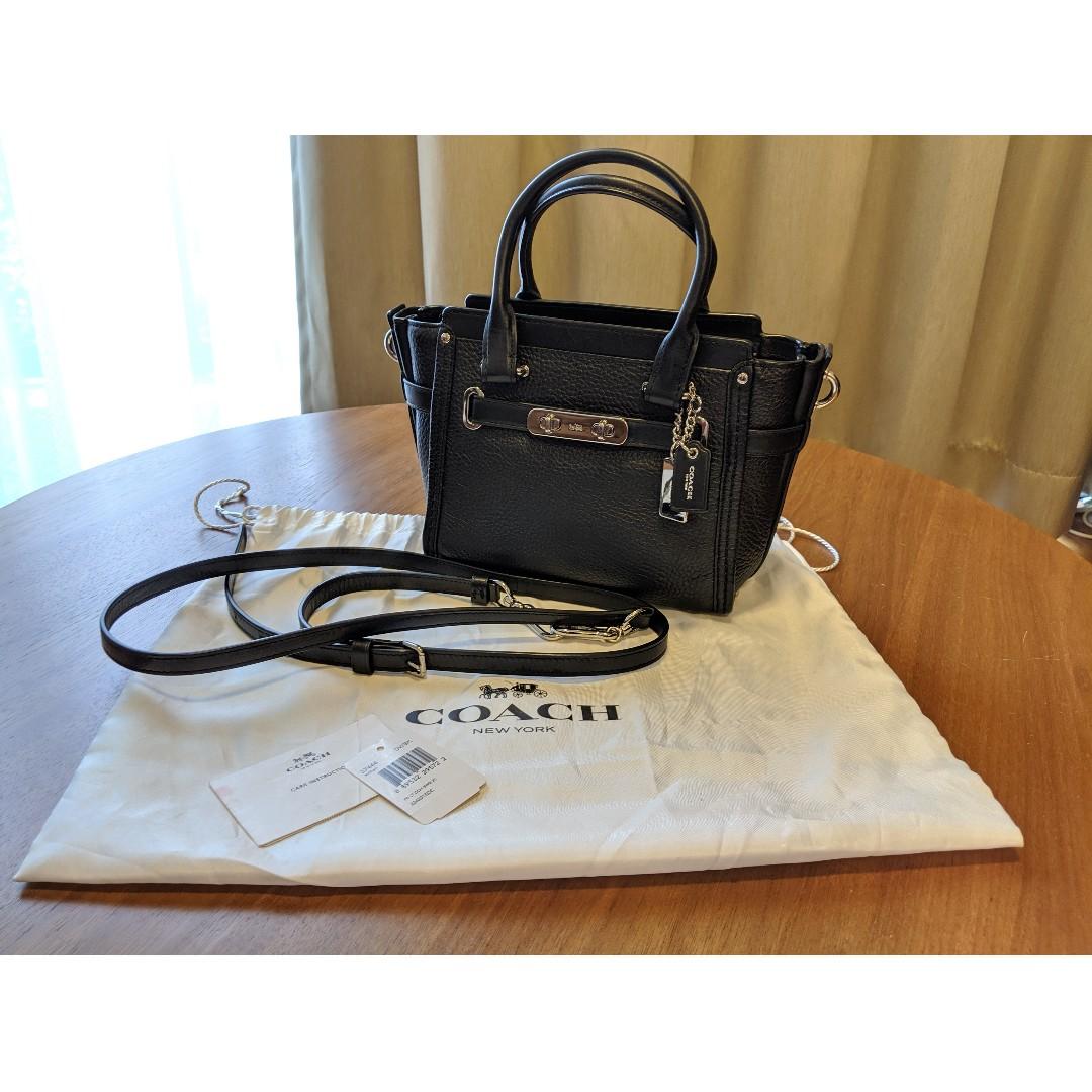 coach swagger 21 black