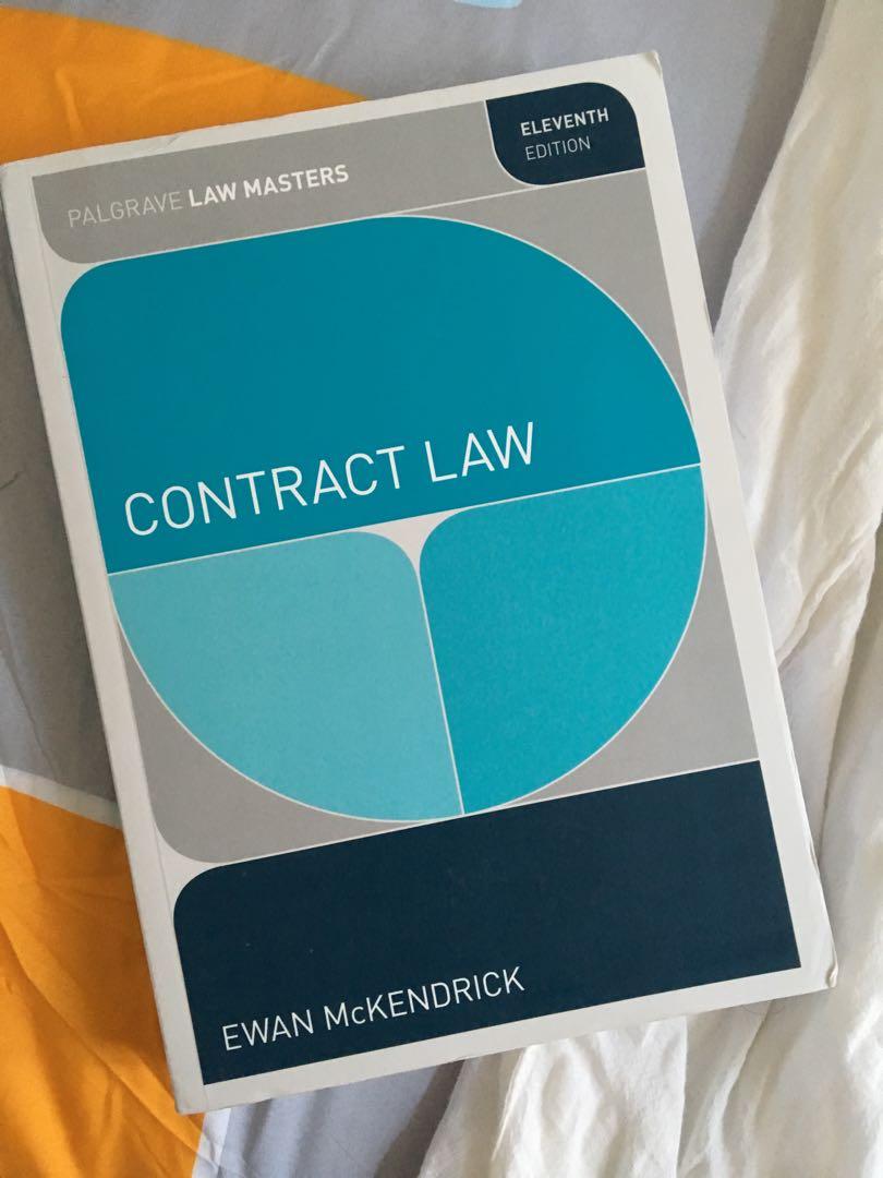 Contracts Law Textbook Ewan Mckendrick Eleventh 11th Edition