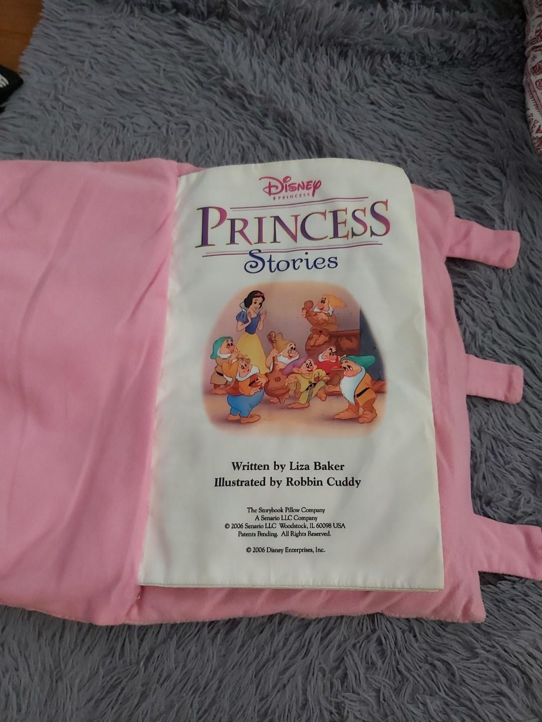 Disney Princess Stories Pillow Book Babies Kids Toys Walkers