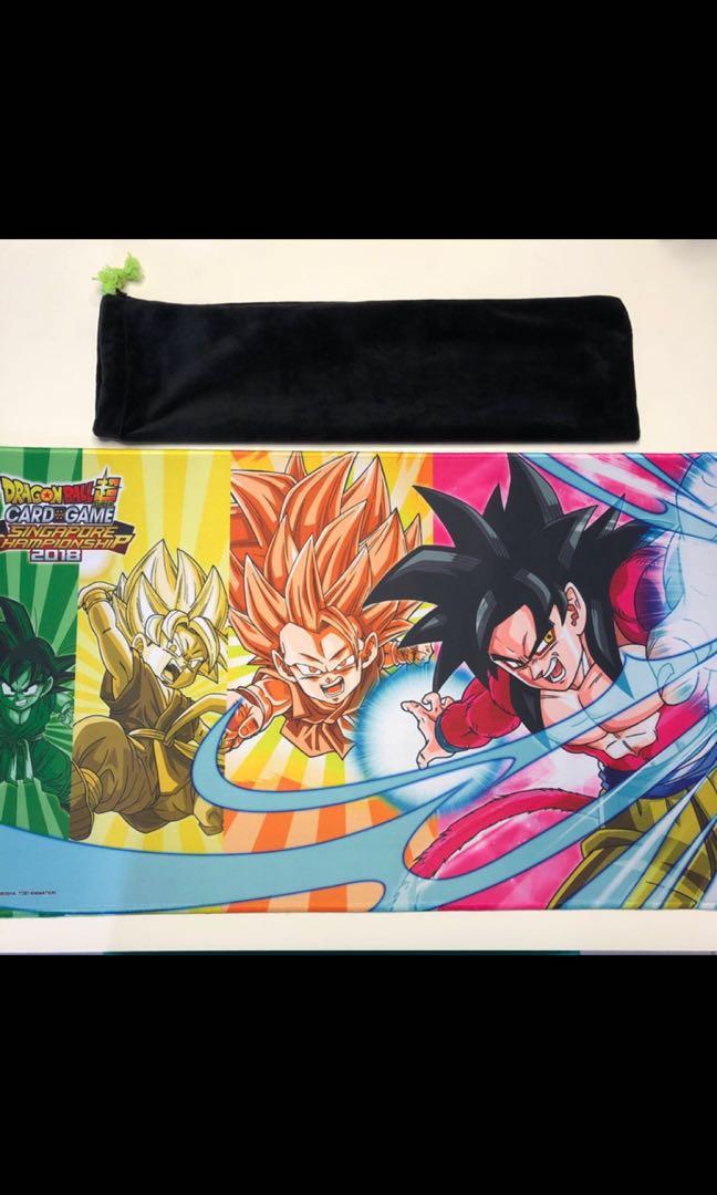 Dragon Ball Super Goku Mat Playmat Mat Cards Game Tcg Toys