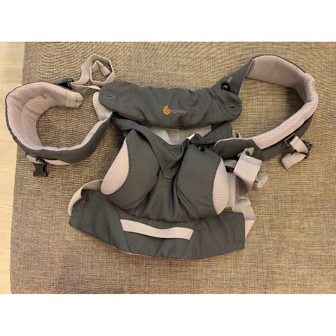 ergobaby cool air carbon grey