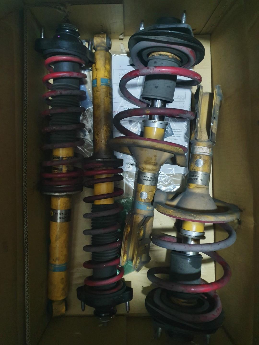 Evo X Stock Bilstein Suspension Car Accessories Accessories On Carousell