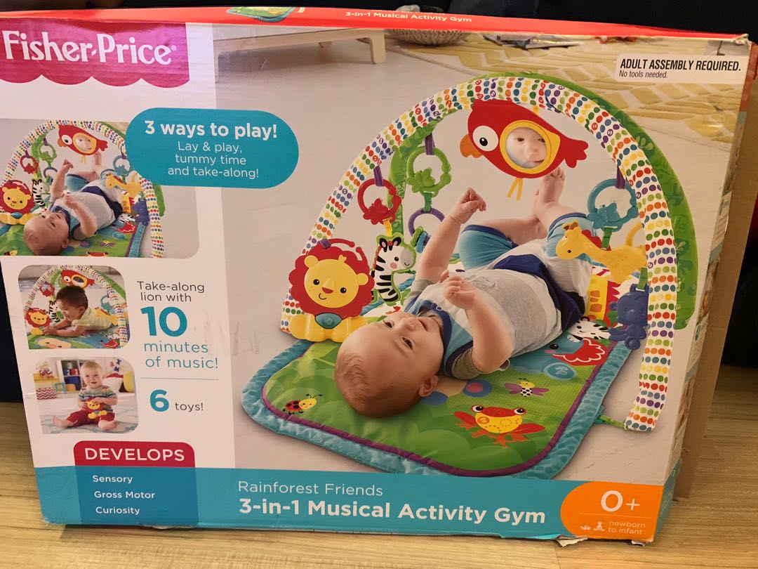 Fisher Price Baby Gym, Babies & Kids, Infant Playtime on Carousell