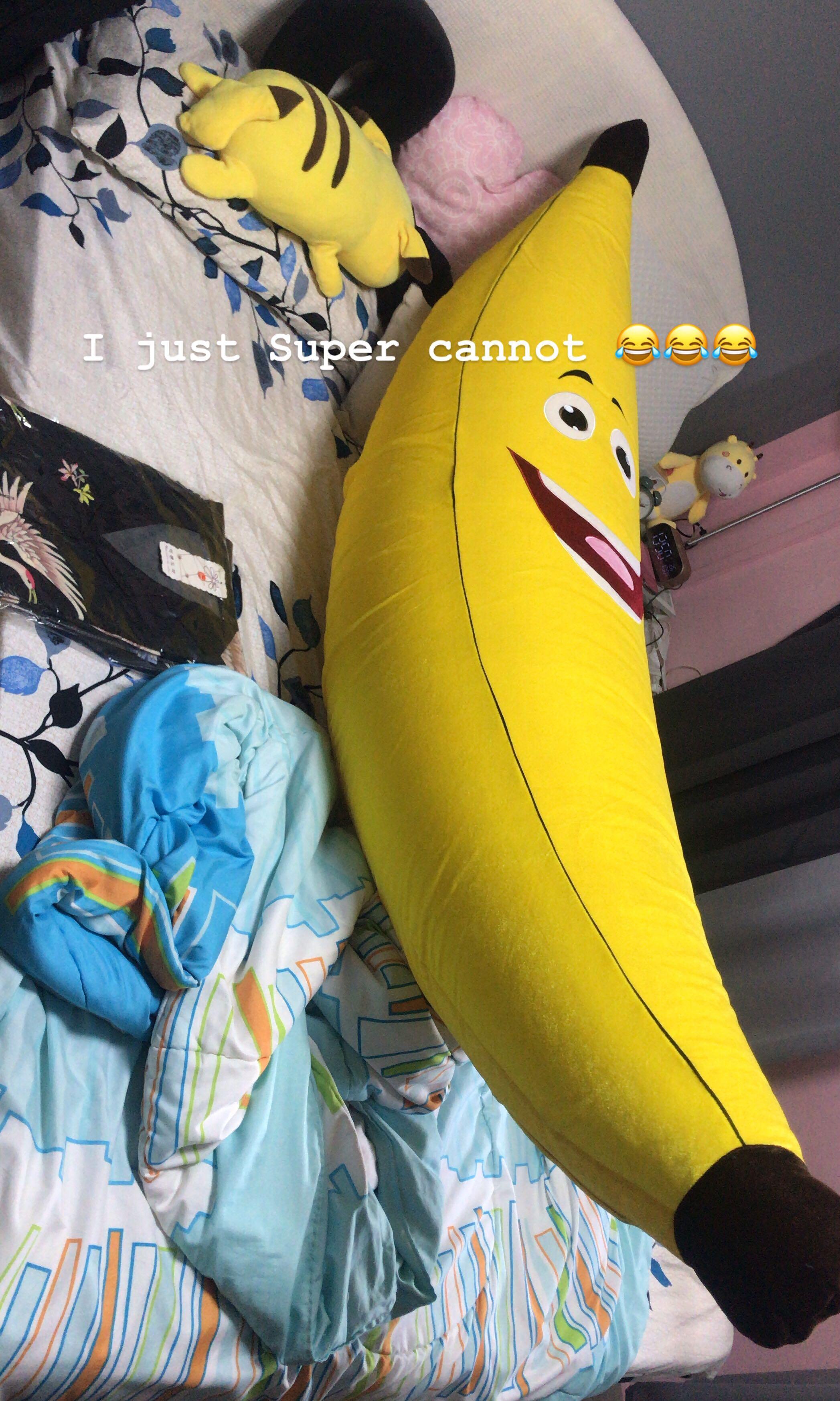 Giant banana cheap soft toy