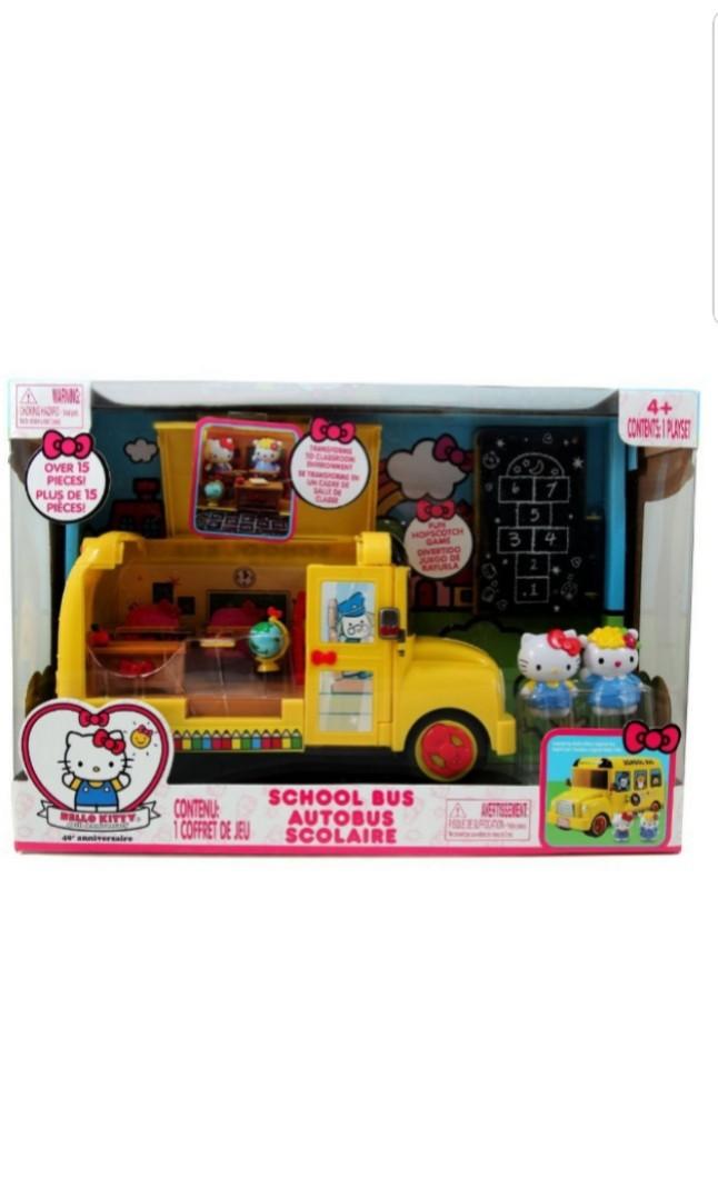 hello kitty school bus
