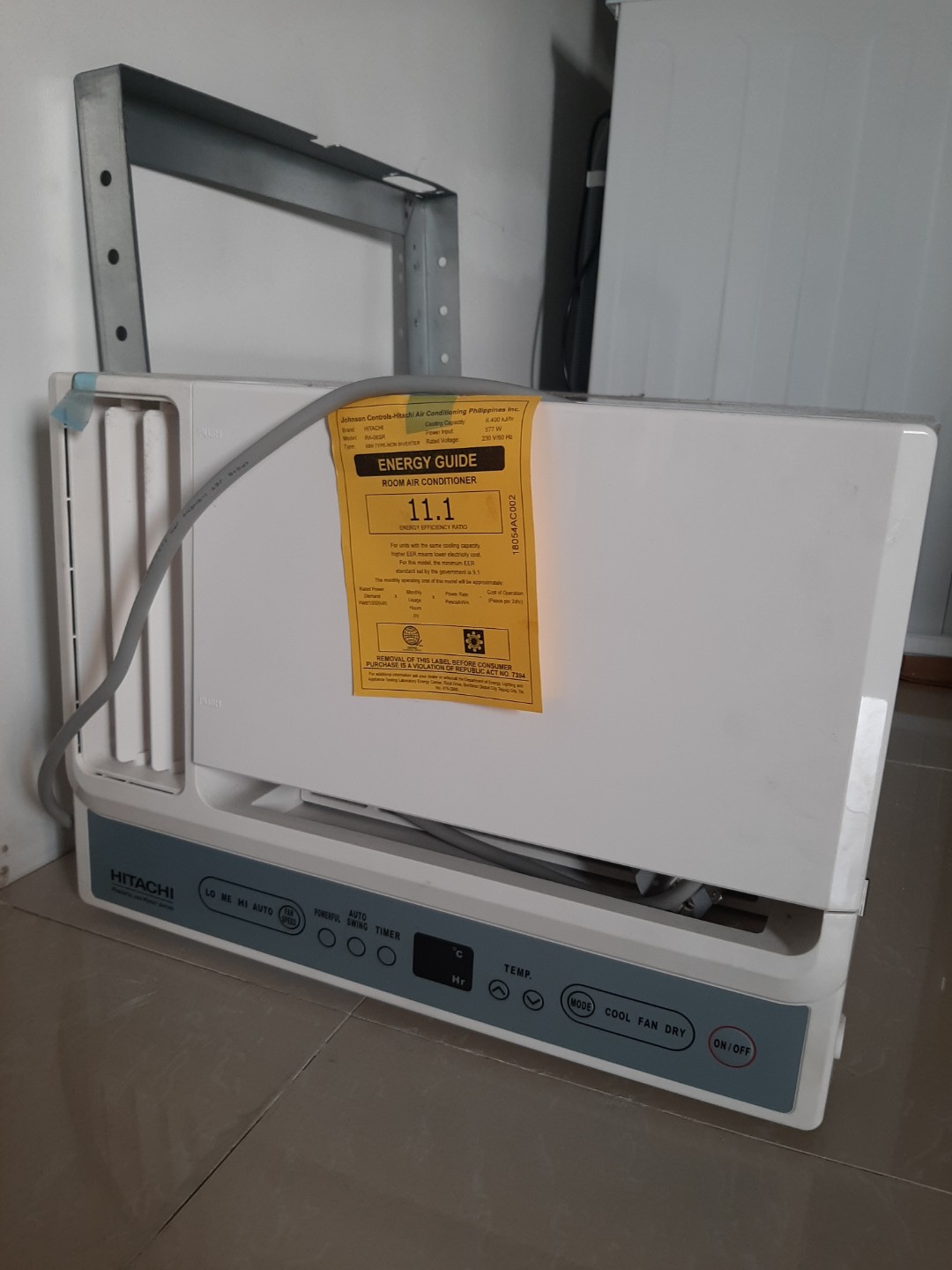 Window Type Timer Air Con *REPRICED* Hitachi Window Type Aircon with Timer, TV & Home Appliances ...