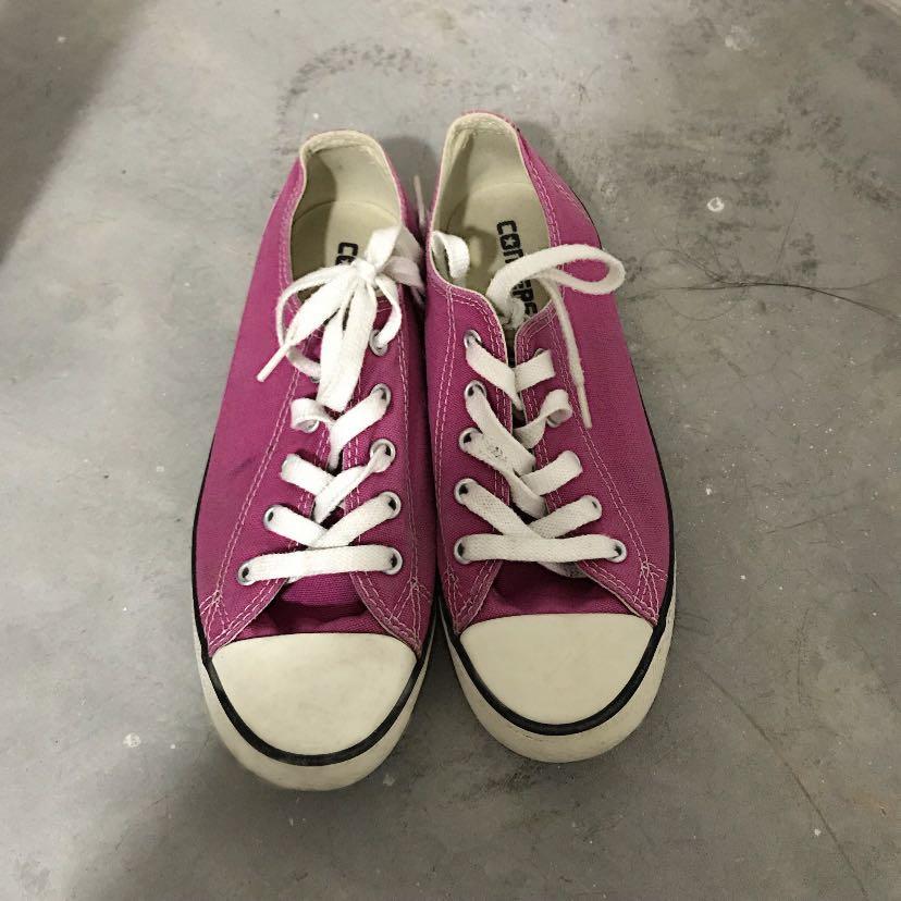 hot pink converse shoes