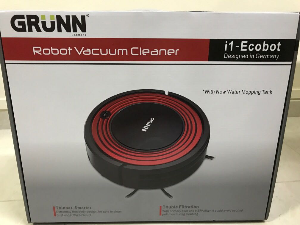 I1 Ecobot Grunn Robotic Vacuum Cleaner, TV & Home Appliances, Vacuum