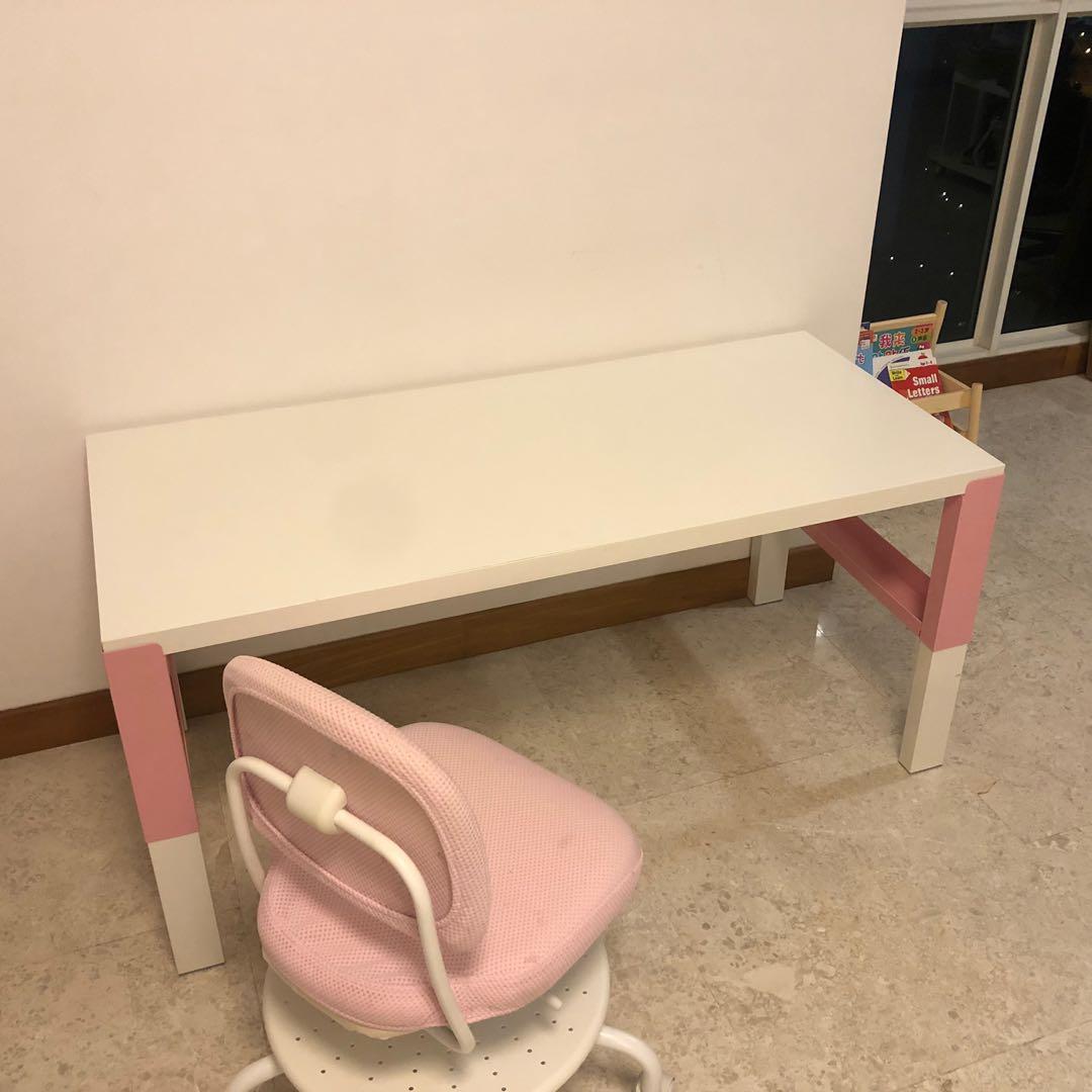 Ikea Kids Study Table And Chairs Pahl Furniture Tables